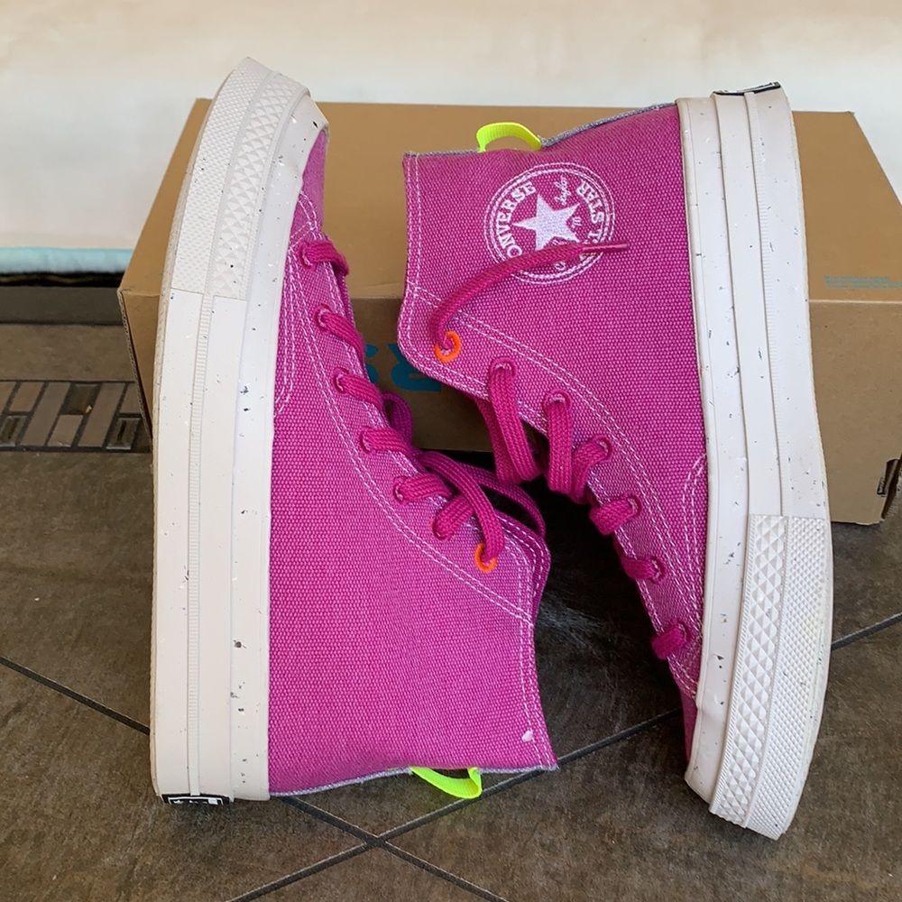 CONVERSE CHUCK 70 HI CACTUS FLOWER/LEMON VENOM MEN - Picture 8 of 16